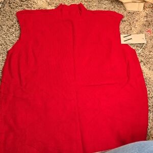 Worthington Red Cowl Neck Sweater